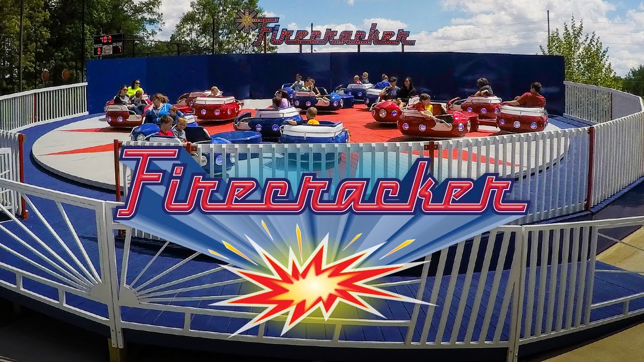 Holiday World’s Firecracker Calypso ride in the 4th of July section across from Liberty Launch.